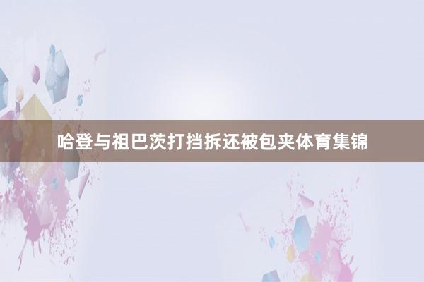 哈登与祖巴茨打挡拆还被包夹体育集锦