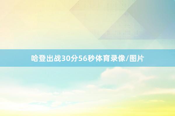 哈登出战30分56秒体育录像/图片