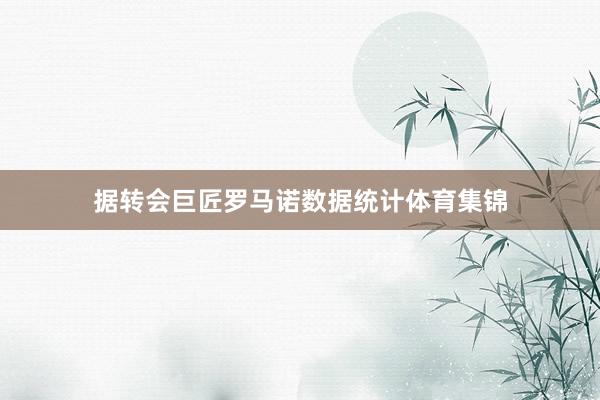 据转会巨匠罗马诺数据统计体育集锦
