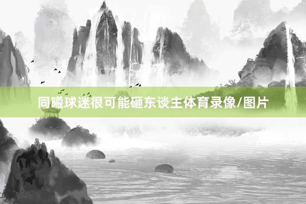 同曦球迷很可能砸东谈主体育录像/图片
