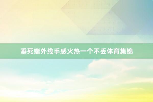垂死端外线手感火热一个不丢体育集锦