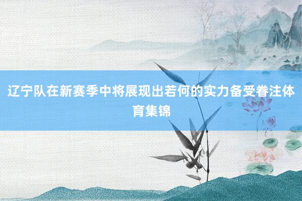 辽宁队在新赛季中将展现出若何的实力备受眷注体育集锦