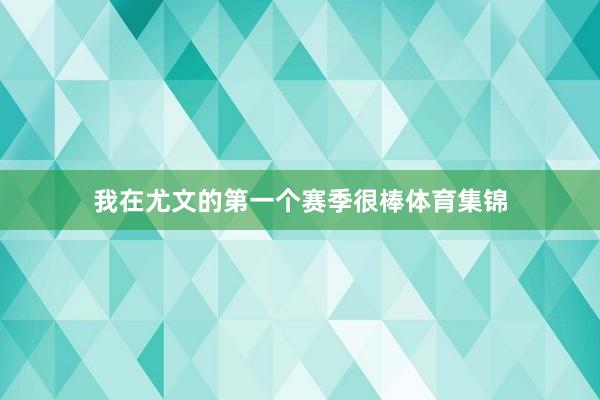 我在尤文的第一个赛季很棒体育集锦
