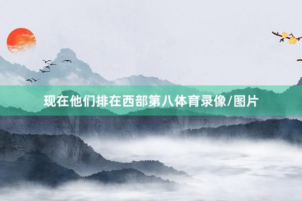 现在他们排在西部第八体育录像/图片