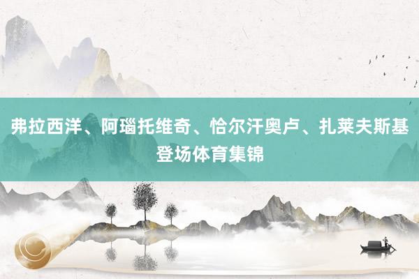 弗拉西洋、阿瑙托维奇、恰尔汗奥卢、扎莱夫斯基登场体育集锦