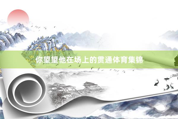 你望望他在场上的贯通体育集锦
