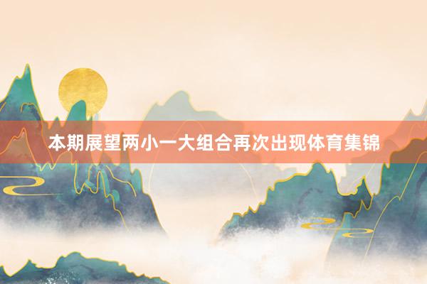本期展望两小一大组合再次出现体育集锦