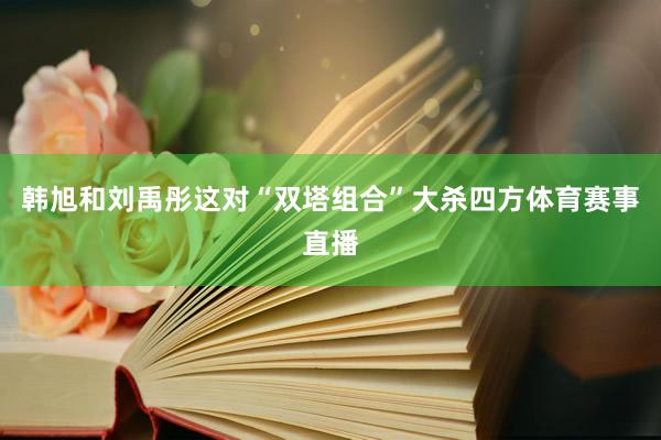 韩旭和刘禹彤这对“双塔组合”大杀四方体育赛事直播