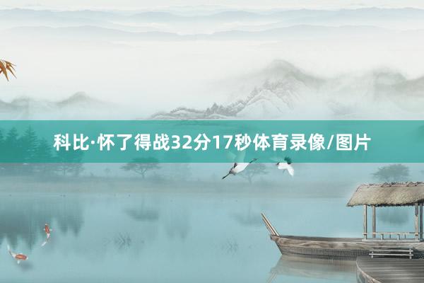 科比·怀了得战32分17秒体育录像/图片