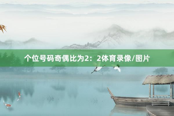 个位号码奇偶比为2：2体育录像/图片