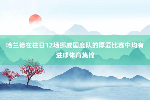 哈兰德在往日12场挪威国度队的厚爱比赛中均有进球体育集锦